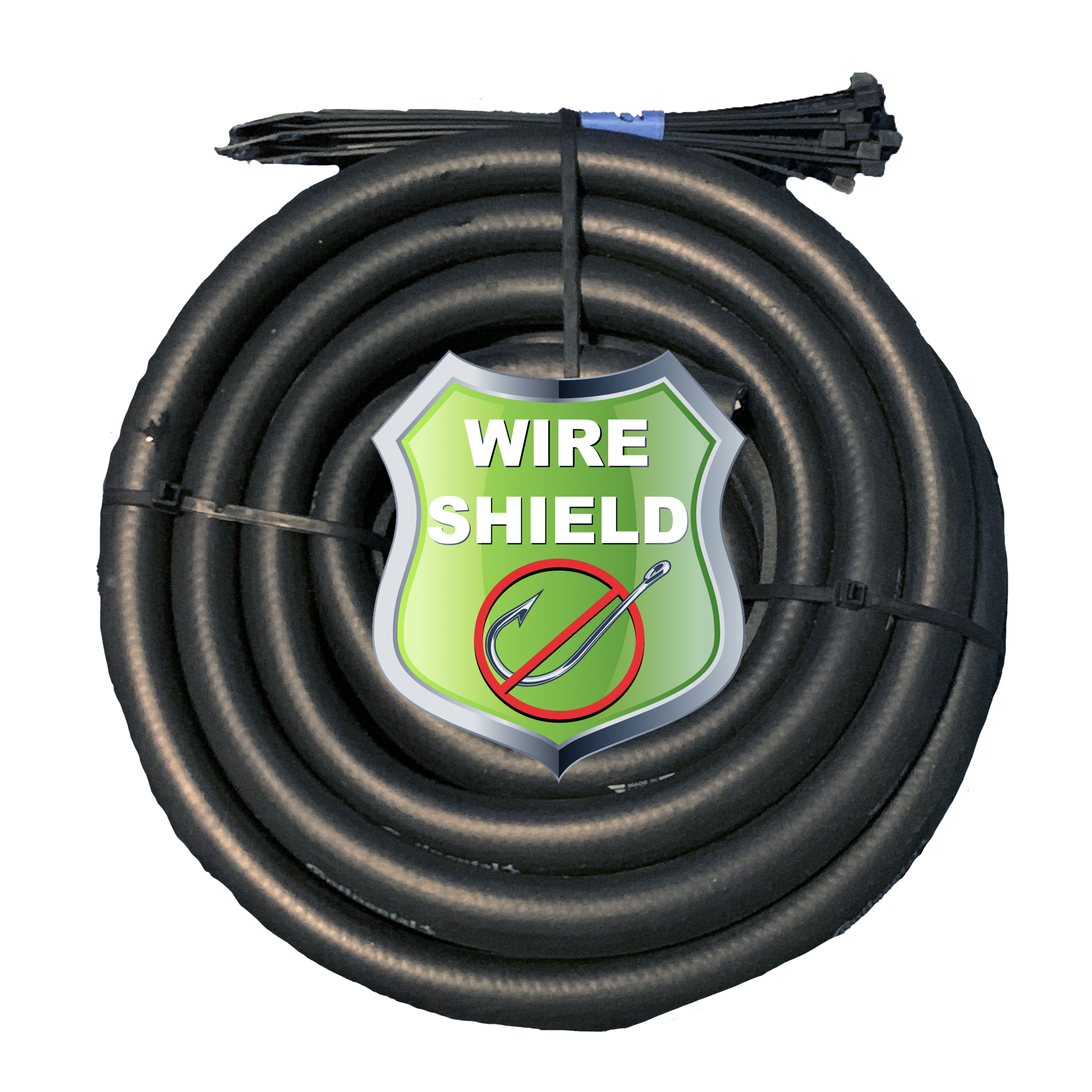 Wire Shield - Protective Sleeve for Underwater Fish Light Wire