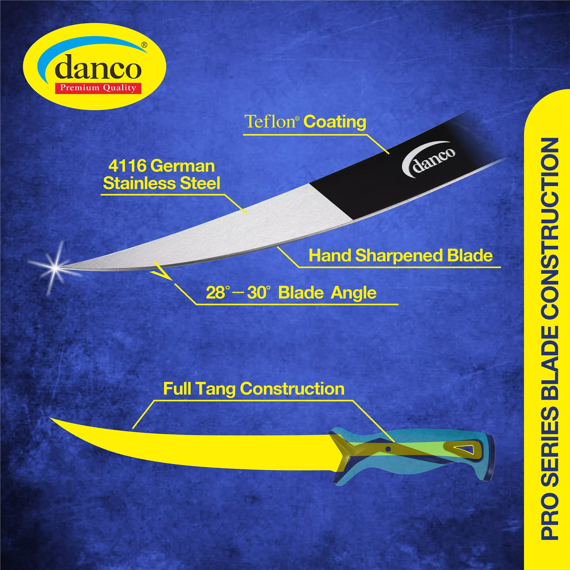 Danco Pro Series Fillet Knife - Image 2